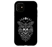 Occultismo Pentagramma Fasi lunari Teschio Custodia per iPhone 11