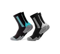 Occulto calze donna trekking 2 paia (modello: Gerlinde) 1 Paia Azzurro | 1 Paia Nero 35-38