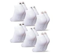 Occulto Calzini Corti Motivo Donna & Uomo Pacco da 3-6 (modello: Luca) 6 Caffè 35-38