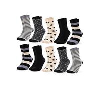 Occulto Calzino 'Lotte' beige / grigio / orchidea / nero / bianco Donna Occulto 35-38 beige / grigio / orchidea / nero / bianco