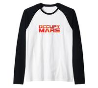 Occupare Mars Space Nerd e Science G xplorer Design Maglia con Maniche Raglan