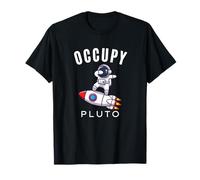 Occupare Plutone Dabbing Astronauta Pianeta Plutone Spazio Maglietta