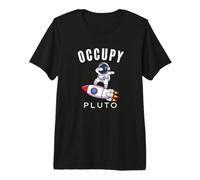 Occupare Plutone Dabbing Spazio Astronauta Maglietta Premium