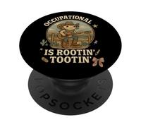 Occupational Is Rootin’ Tootin’ Cowboy Axolotl Western PopSockets PopGrip Adesivo