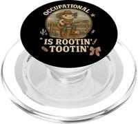 Occupational Is Rootin’ Tootin’ Cowboy Axolotl Western PopSockets PopGrip per MagSafe