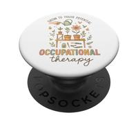 Occupational Therapy Grow To Your Potential Garden Graphic PopSockets PopGrip Adesivo