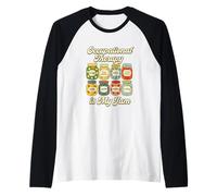 Occupational Therapy Is My Jam Cute OT Jars Graphic Maglia con Maniche Raglan
