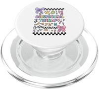Occupational Therapy Kawaii Pastel Tools Graphic PopSockets PopGrip per MagSafe