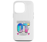 Occupational Therapy OT Color Splash Graphic Custodia per iPhone 13 Pro