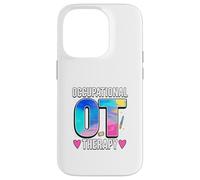 Occupational Therapy OT Color Splash Graphic Custodia per iPhone 14 Pro