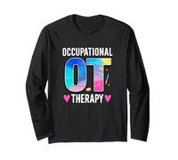 Occupational Therapy OT Color Splash Graphic Maglia a Manica