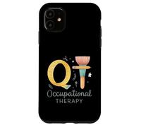 Occupational Therapy Watercolor OT Tools Graphic Custodia per iPhone 11