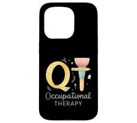 Occupational Therapy Watercolor OT Tools Graphic Custodia per iPhone 15 Pro