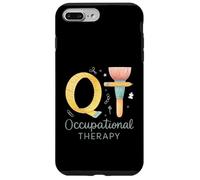Occupational Therapy Watercolor OT Tools Graphic Custodia per iPhone 7 Plus/8 Plus