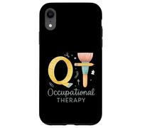 Occupational Therapy Watercolor OT Tools Graphic Custodia per iPhone XR