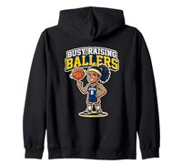 Occupato Raising Ballers Basket Mamma Felpa con Cappuccio