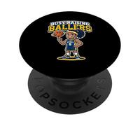 Occupato Raising Ballers Basket Mamma PopSockets PopGrip Adesivo