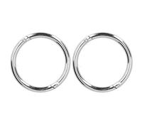 Occupiedpet Cattle Nose Ring, 2Pcs Carbon Steel Bovine Restraint Tool