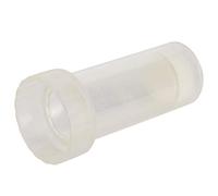 Occupiedpet Queen Marking Cage, Clear Plastic Flat Top Bee Queen Marker Bottle, Protective Foam Beekeeping Tool For Easy Bee Identification