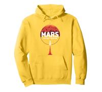 Occupy Mars: la prossima esplorazione Spaziale di frontiera Felpa con Cappuccio, Unisex per Adulti, Limone, S