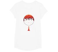 Occupy Mars: la prossima esplorazione Spaziale di frontiera Maglietta, Ragazze, Bianco, XS