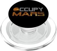 Occupy Mars Planet space Exploration Astronomy Mars Mission PopSockets PopGrip per MagSafe