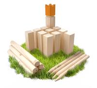 Ocean 5 Kubb | Gioco Vichingo Esterno | Giochi Legno per Bambini e Adulti