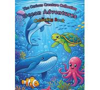 Ocean Adventures: Animal Colouring Book with Fun Facts