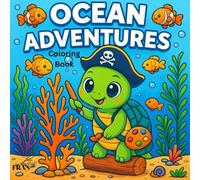 Ocean Adventures: Kawaii Sea Life Coloring Book for Adults & Teens: Cute and Cozy Underwater Scenes of Whales, Mermaids & Pirate Cats for Stress Relief and Relaxation (Kawaii Cozy Coloring Series)