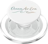 Ocean Air Era Script Costiera Tipografia Design PopSockets PopGrip per MagSafe