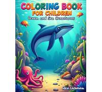 Ocean and Sea Creatures Coloring Book