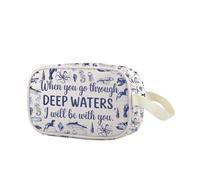 Ocean Animals Clear Makeup Bag Ocean Life Merch Sea Creatures Regalo Marine Amante Merch, Cbag per acque profonde UE, Multiuso