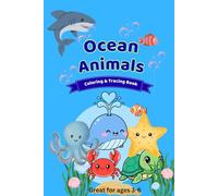Ocean Animals Coloring and Tracing Book