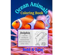 Ocean Animals Coloring Book for Kids | 35 Unique Sea Creatures to Learn & Color | Fun Educational Marine Life Activity Book by Jesintha Bhaskaran (8.5 x 11, 74 Pages)