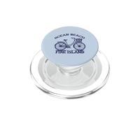 OCEAN BEACH Fire Island NY Bicicletta Vacanze estive a piedi nudi PopSockets PopGrip per MagSafe