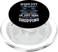 Ocean City Maryland Sono qui solo per le ragazze dello shopping PopSockets PopGrip per MagSafe