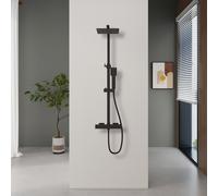 OCEAN Colonna doccia con miscelatore termostatico soffione acciaio inox 20/25 CM