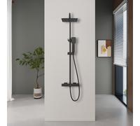 OCEAN Colonna doccia con miscelatore termostatico soffione acciaio inox 20/25 CM