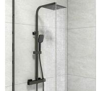 OCEAN Colonna doccia con miscelatore termostatico soffione acciaio inox 20/25 CM