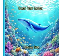 Ocean Color Scene Coloring Book