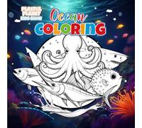Ocean Coloring: Underwater Catch & Color