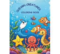 OCEAN CREATURES: COLORING BOOK