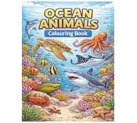 Ocean Creatures: Colouring Book