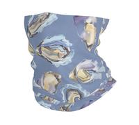 Ocean Delicacy Oyster Antivento Sciarpa al Collo Elegante Fascia per Capelli Protezione del Viso per Ciclismo Adulto Bambini