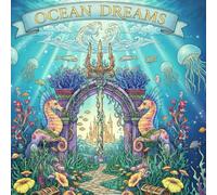 Ocean Dreams: Adult Coloring Book For Stress Relief