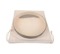 Ocean Drum Tamburo marino oceanico da 12 pollici con guscio di legno duro e perline ondulate, strumento guarigione del suono, include custodia for la meditazione, il relax