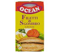 Ocean - Filetti di Sgombro, in Olio di Semi - 25 pezzi da 125 g [3125 g]