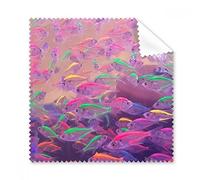 Ocean Fish Science Nature Picture occhiali panno di pulizia Gift Phone Screen Cleaner 5PCS