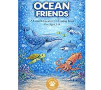 Ocean Friends: A Calm & Creative Colouring Book