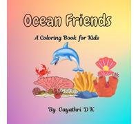 Ocean Friends: A Coloring Book for Kids